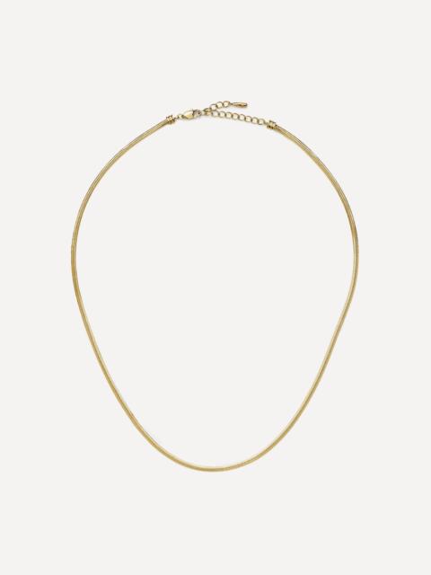 MISSOMA 18ct Gold-Plated Classic Snake Chain Necklace