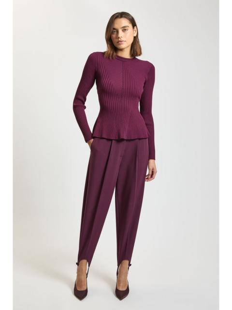 KAREN MILLEN Compact Stretch Stirrup Slim Leg Trouser