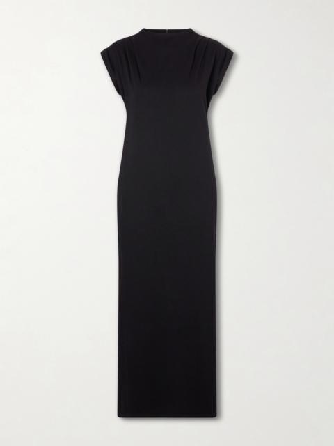 ANINE BING Alix Cotton-blend Midi Dress