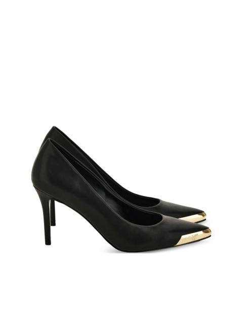 VERSACE JEANS COUTURE metallic-toe pumps