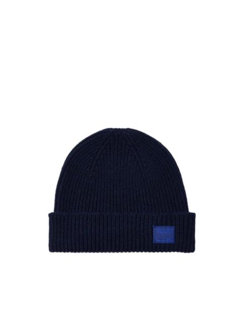 Paul Smith royal blue cashmere-blend beanie