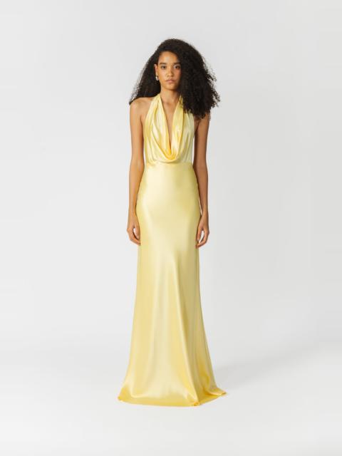 PEARL SATIN GOWN