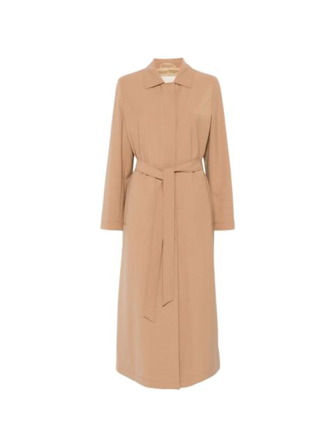 belted trench coat