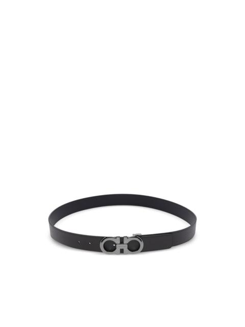 FERRAGAMO Gancini reversible belt