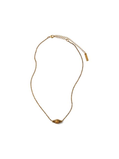 VERSACE medallion chain necklace