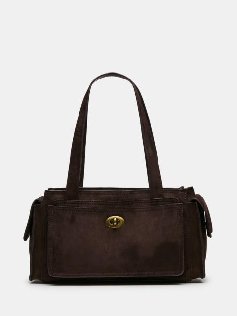 STEVE MADDEN TARO BAG CHOCOLATE