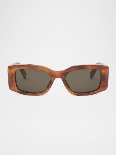 CELINE Maxi Triomphe Rectangle Sunglasses