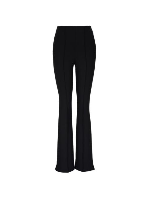 VERONICA BEARD Orion crepe flared trousers
