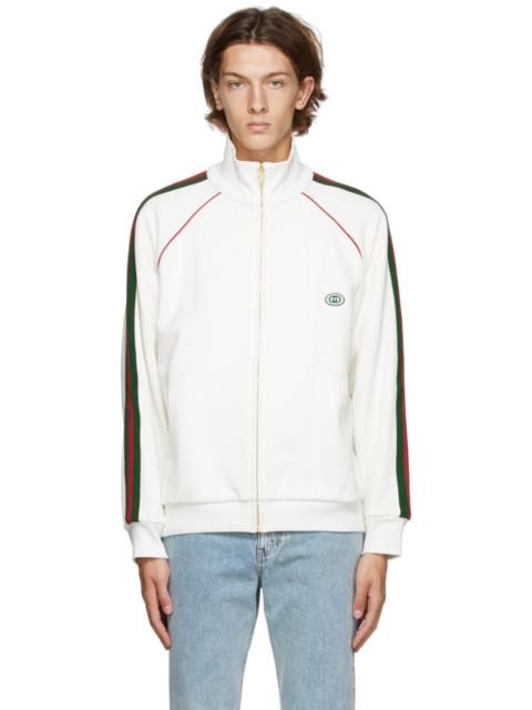 GUCCI Web-stripe sweatshirt