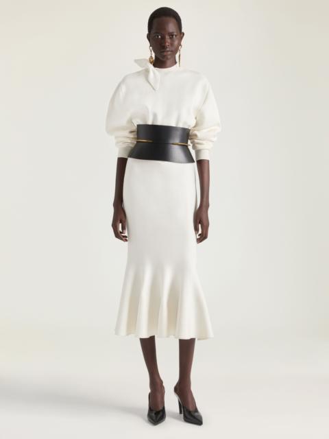 Givenchy PINCH CORSET BELT IN NAPPA LEATHER