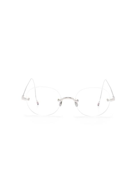 Thom Browne round-frame glasses