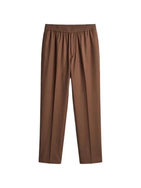 BARENA Riobarbo elasticated-waistband pressed-crease trousers
