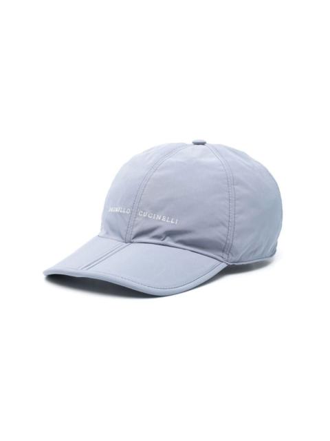 logo-embroidered touch-strap baseball cap
