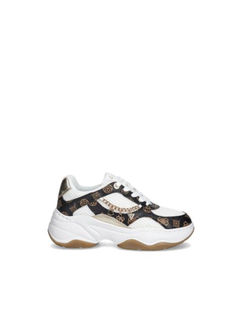 GUESS USA Harpaa chain-logo sneakers