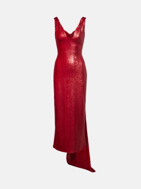 EMILIA WICKSTEAD Jacira sequined cocktail dress