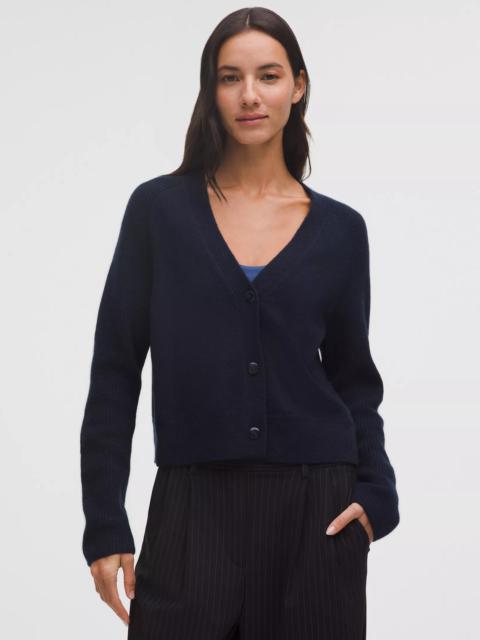 lululemon Cashmere Slim-Fit Cardigan