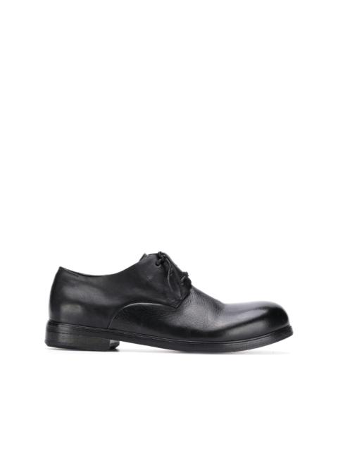 textured lace-up Derby shoes