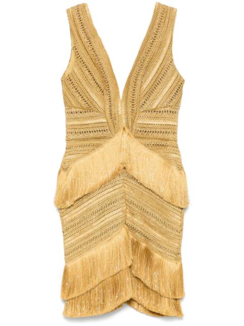 PatBO Pampas mini dress
