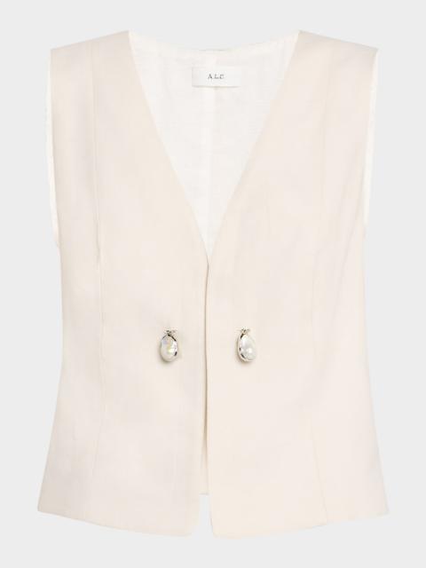 A.L.C. Leo Pearl Vest