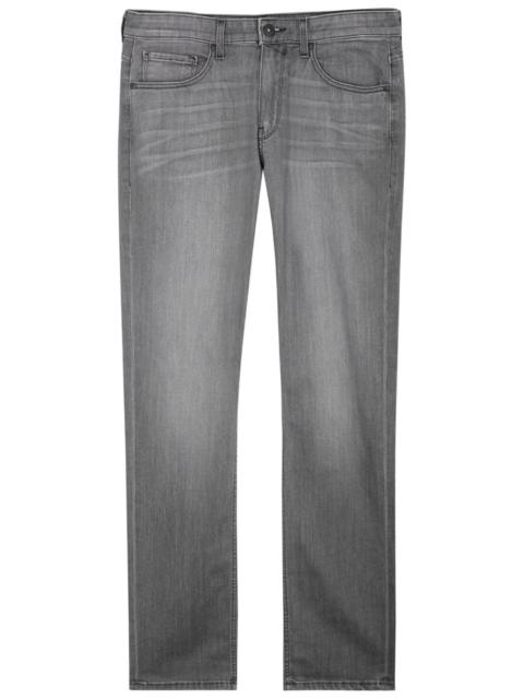 PAIGE Paige Federal Grey Straight-leg Jeans