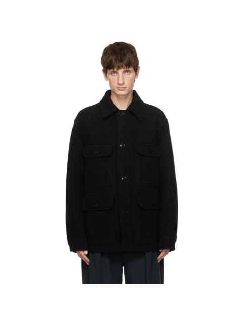 Lemaire Black Double-Faced Jacket