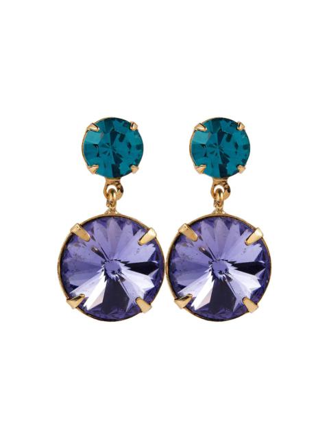 Lyla crystal-embellished earrings