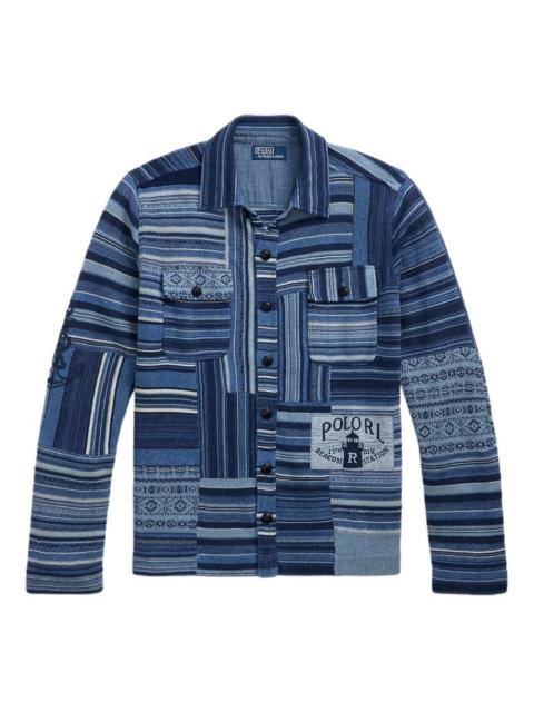Polo Ralph Lauren patchwork cardigan