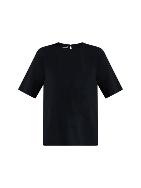 compact-knit T-shirt