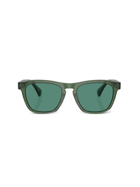 Oliver Peoples R-3 wayfarer-frame sunglasses