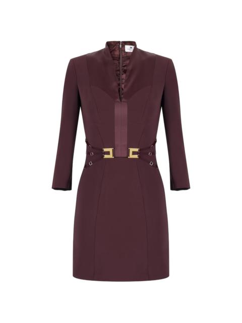 ELISABETTA FRANCHI V-neck mini dress
