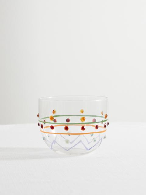 Dolce & Gabbana Painted Glass Bowl