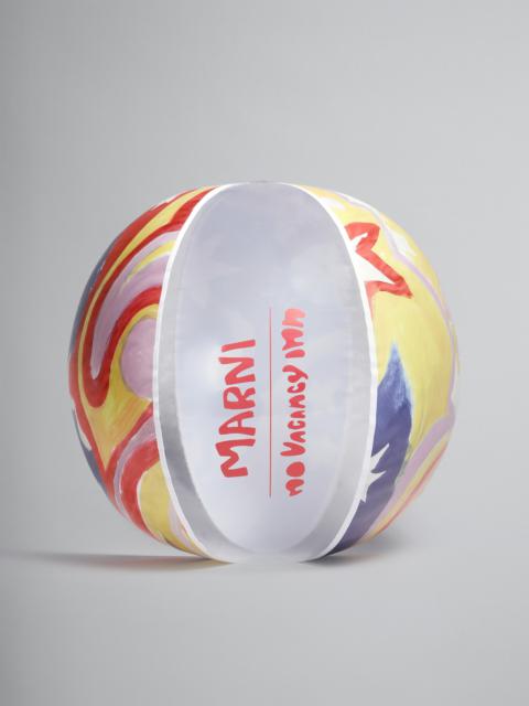 Marni MARNI X NO VACANCY INN - INFLATABLE BALL WITH GALACTIC PARADISE PRINT