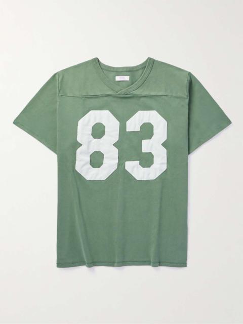 Appliquéd Cotton-Jersey T-Shirt