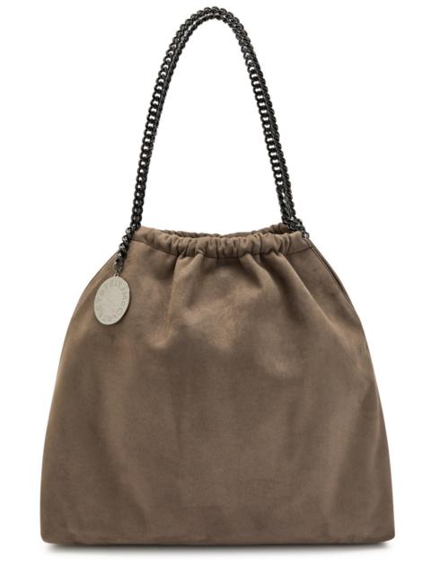 Stella McCartney Stella Mccartney Falabella Medium Drawstring Faux Suede Tote