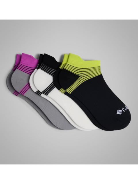 Columbia Women's Lightweight Low Cut Socks - 3 Pack