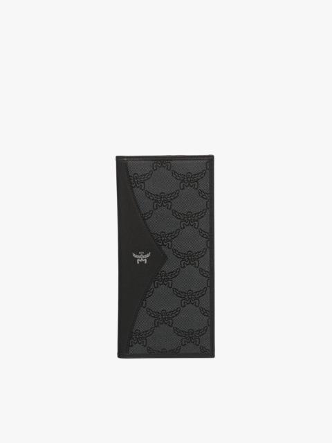 MCM Himmel Continental Wallet in Lauretos Jacquard