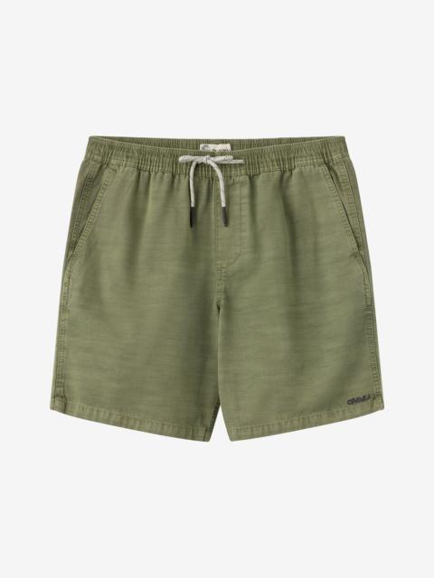 O'Neill O'Riginals Shoreline Elastic Waist 18" Shorts