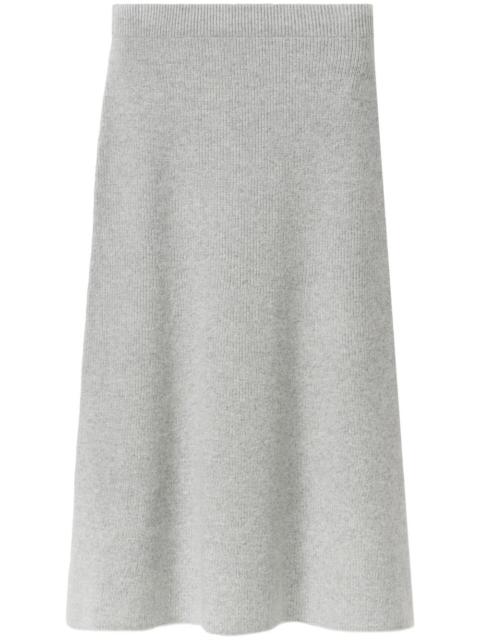 FABIANA FILIPPI ribbed-knit midi skirt
