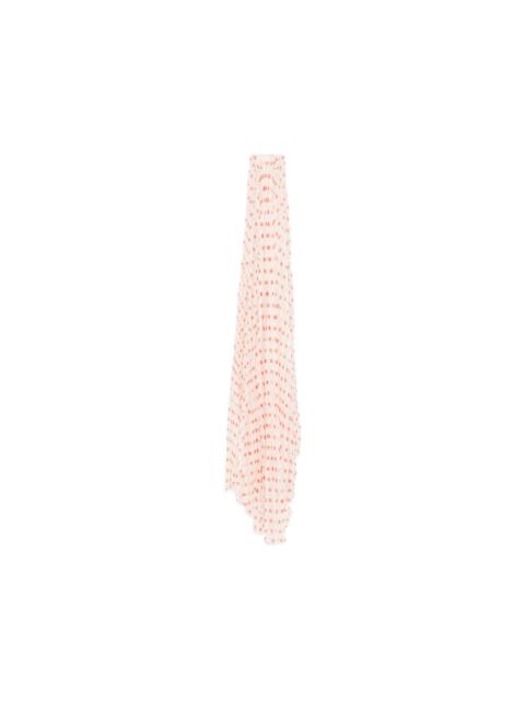 N°21 polka dot scarf