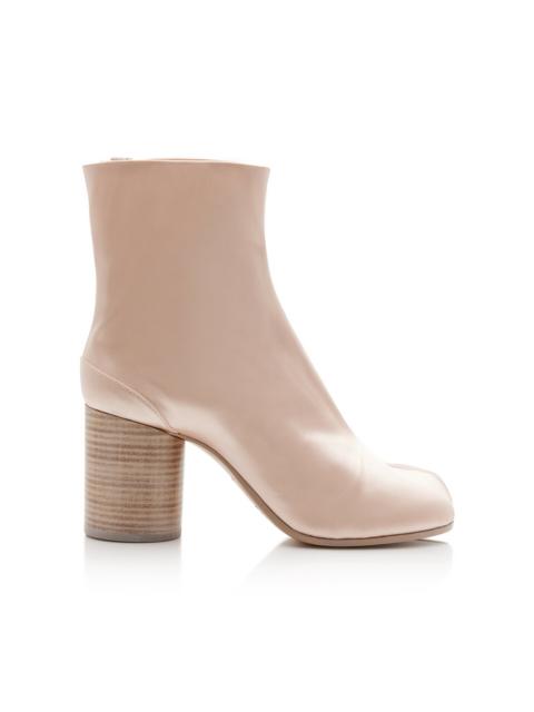 Maison Margiela Tabi Satin Ankle Boots pink