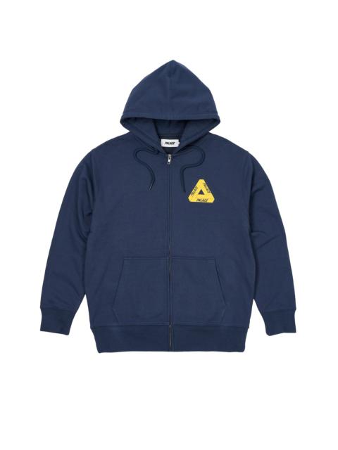 PALACE TRI-PUFF PRINT ZIP HOOD NAVY