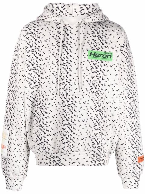 Heron Preston logo-patch track jacket