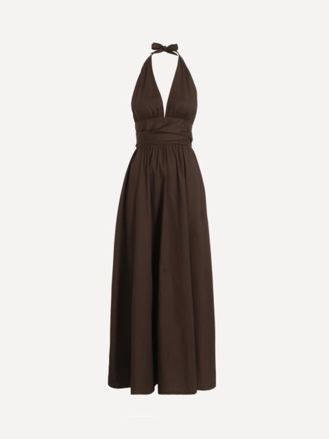 area black claw midi dress AREA CRYSTAL CUP MINI DRESS