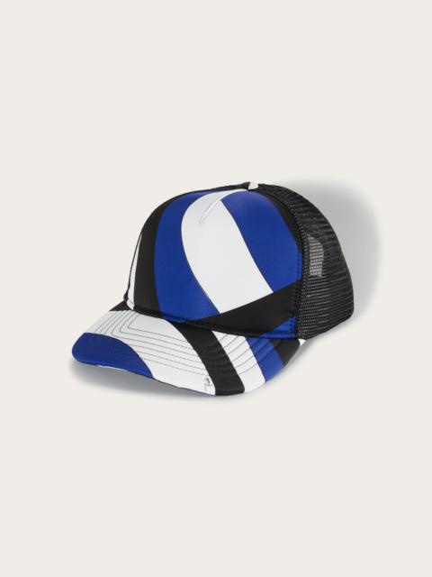 PUCCI IRIDE-PRINT MESH CAP