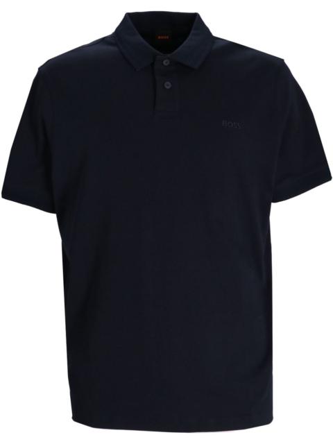 BOSS cotton polo shirt