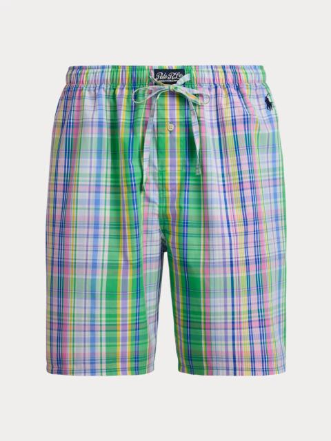 Polo Ralph Lauren Plaid Cotton Sleep Short