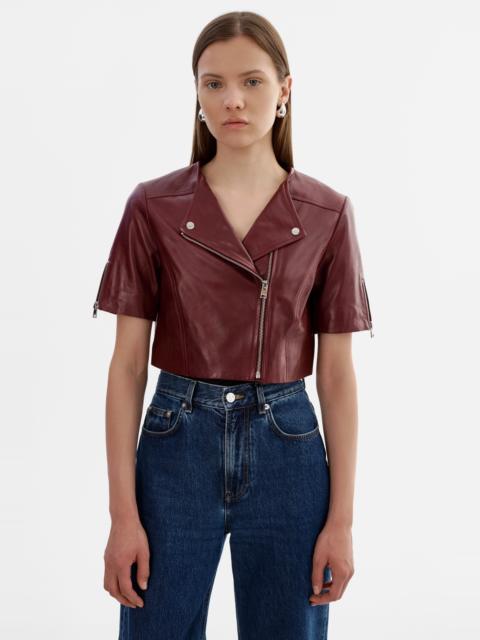 LAMARQUE KIRSI | Cropped Biker Jacket