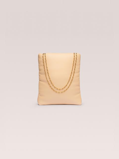 Nanushka NOELANI - Chain-embellished vegan leather bag - Eggshell