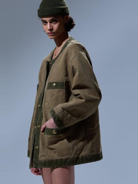 R13 CORD TRIMMED CHORE JACKET