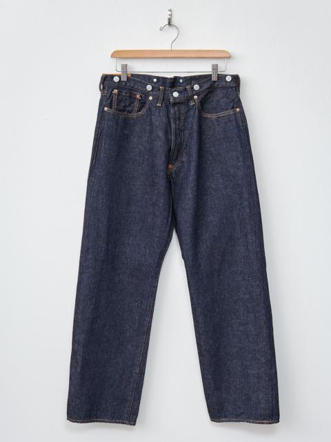 KAPTAIN SUNSHINE 1930 Straight Denim Pants - Indigo One Wash